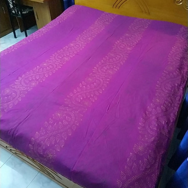 Purple Shodla Nokshi Kantha