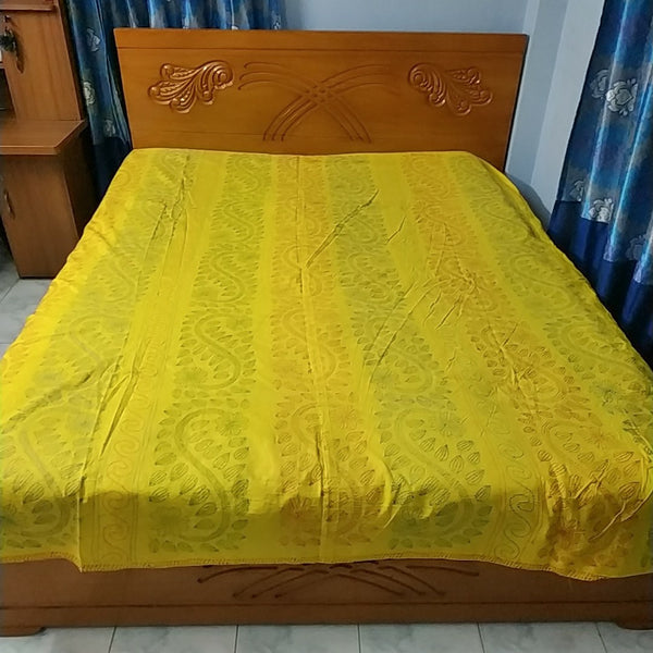 Yellow Shodla Nokshi Kantha