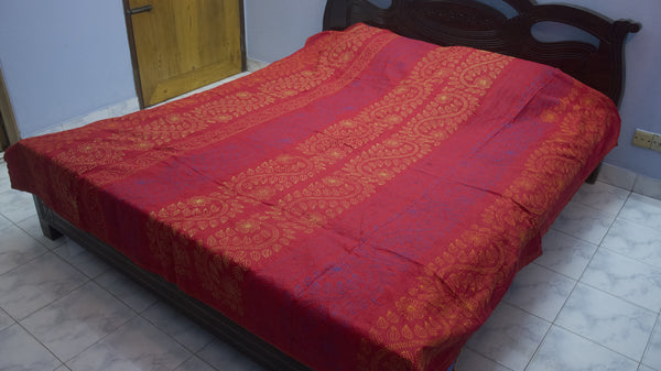 Red Shodla Nokshi Kantha