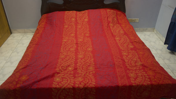 Red Shodla Nokshi Kantha