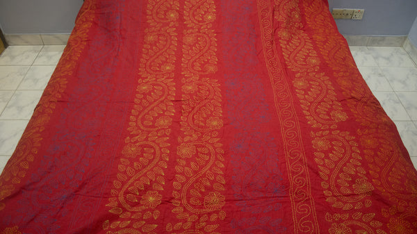 Red Shodla Nokshi Kantha