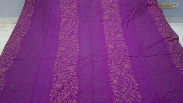 Purple Shodla Nokshi Kantha