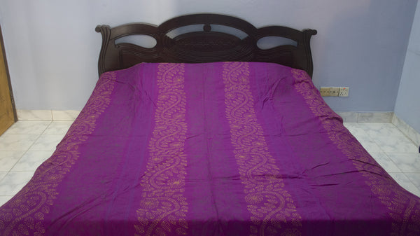 Purple Shodla Nokshi Kantha