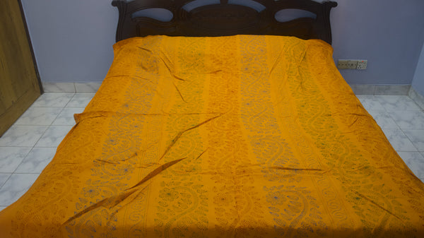 Light Orange Shodla Nokshi Kantha