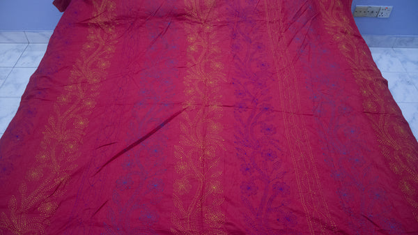 Magenta Shodla Nokshi Kantha