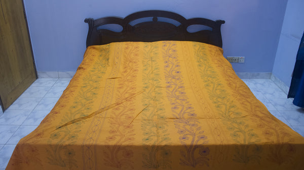 Yellow Shodla Nokshi Kantha