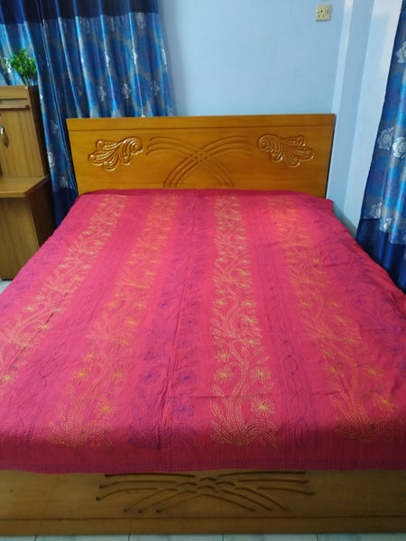 Magenta Shodla Nokshi Kantha