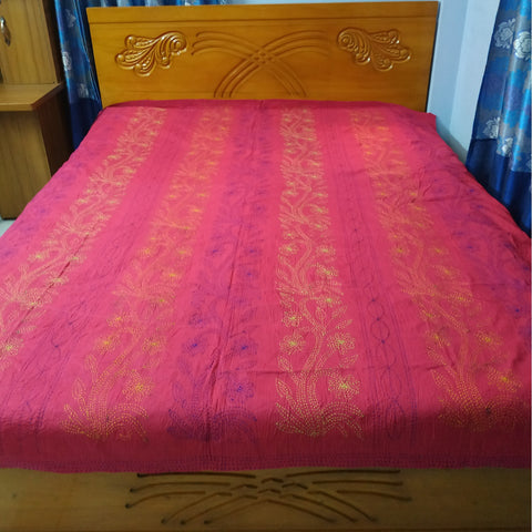 Magenta Shodla Nokshi Kantha